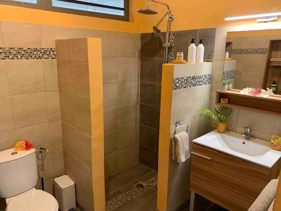Villa Hoama Lodge Moorea Teavaro Екстер'єр фото