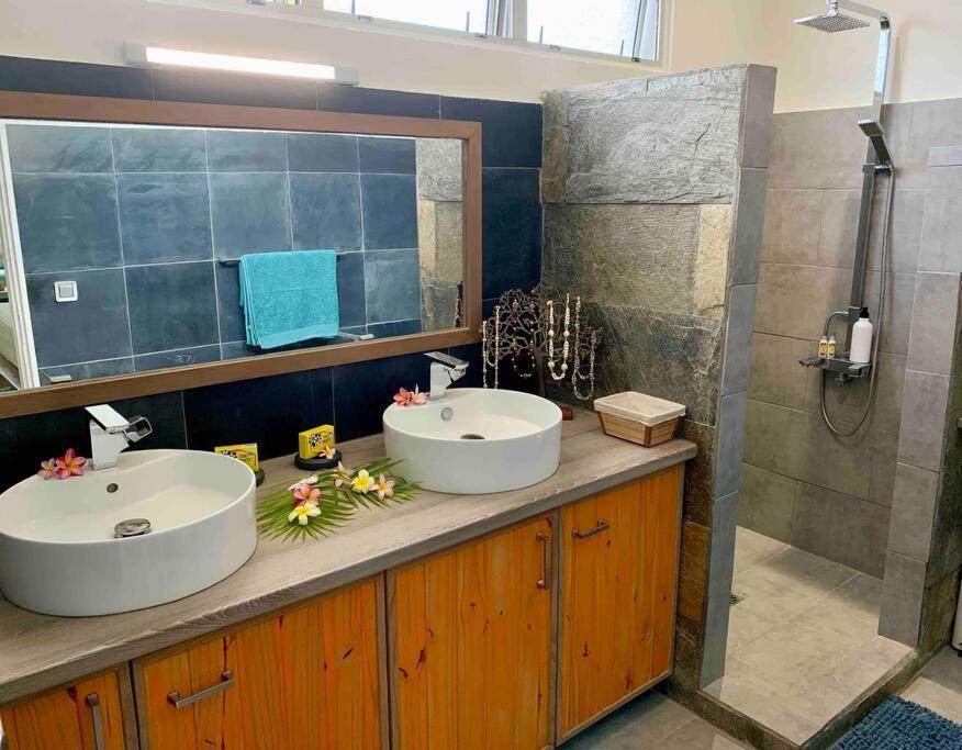 Villa Hoama Lodge Moorea Teavaro Екстер'єр фото