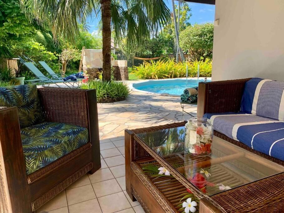Villa Hoama Lodge Moorea Teavaro Екстер'єр фото